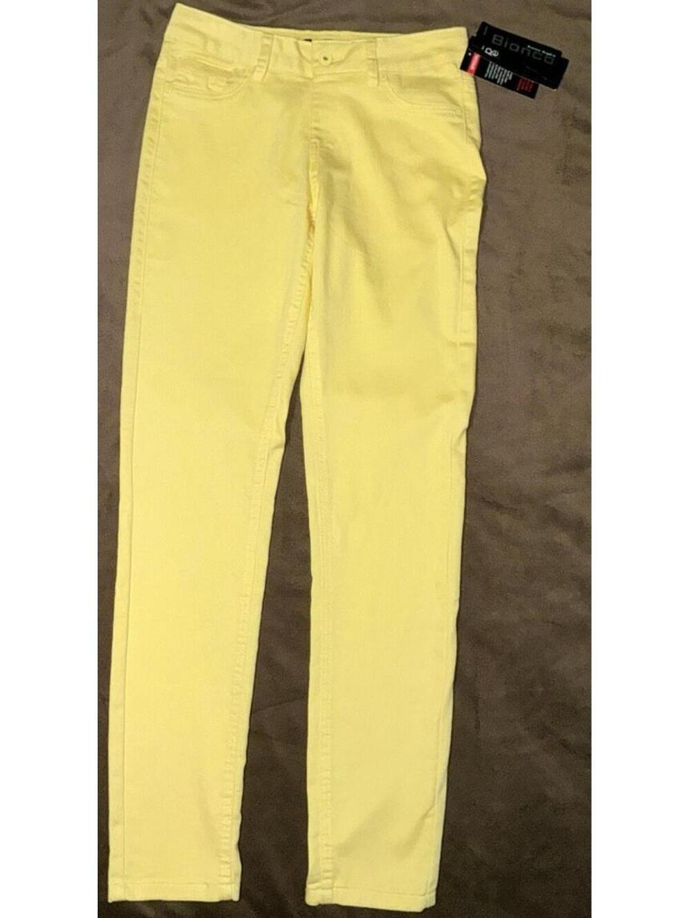 NWT Biana Nygard Yellow Jeans Pants Size 6 New With Tags